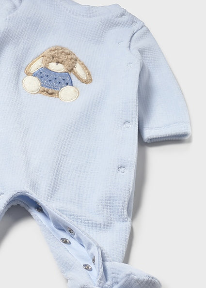 Baby set of two overalls for boy MAYORAL