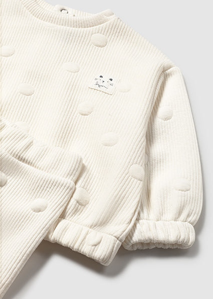 Blouse and pants set for girl MAYORAL