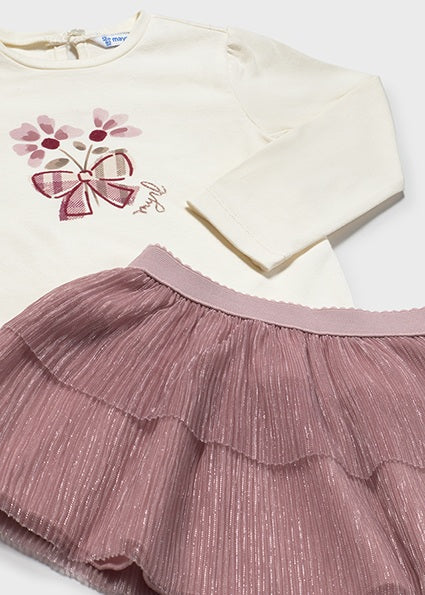 Three-piece set for girl MAYORAL