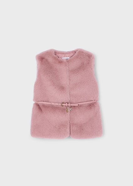 Fluffy vest for girl MAYORAL