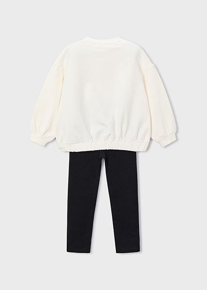 Blouse and leggings set for girls MAYORAL