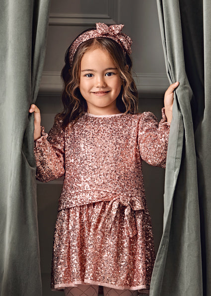 Abel &amp; Lula sequined dress for girls