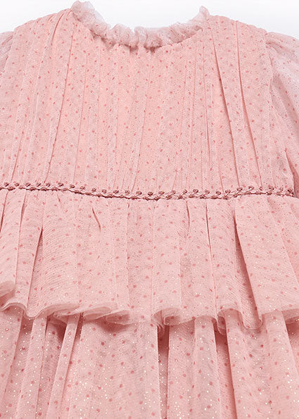 Рокля за момиче в розово Abel & Lula