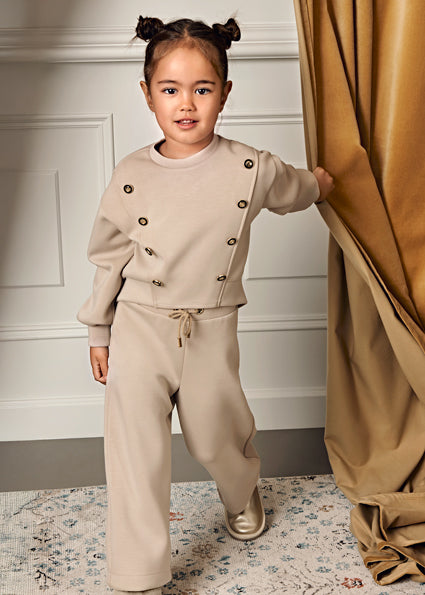 Комплект за момиче в бежово  Abel & Lula