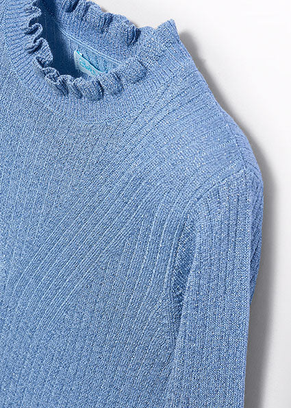 Abel &amp; Lula blue polo shirt for girls