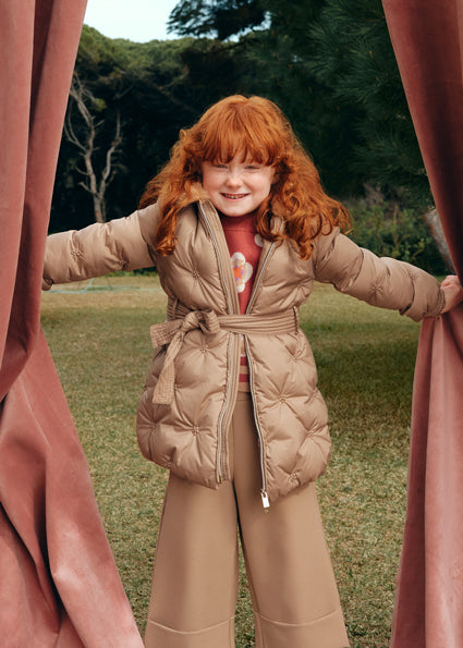 Abel &amp; Lula girls' quilted jacket