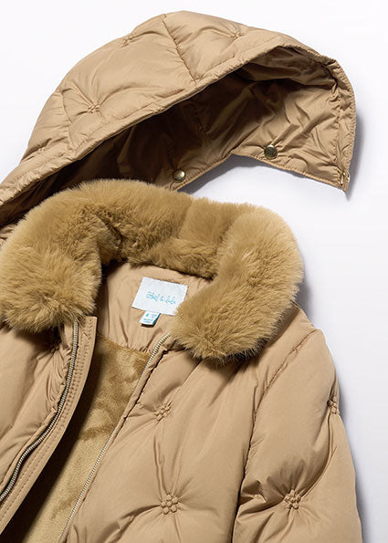 Ватирано яке за момиче Abel & Lula