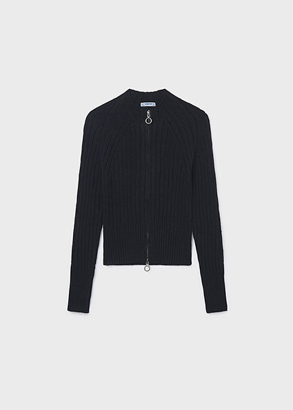 Суичър за момиче в черно MAYORAL