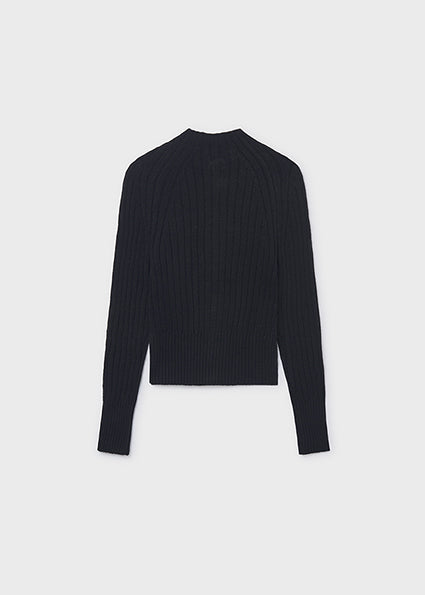 Суичър за момиче в черно MAYORAL