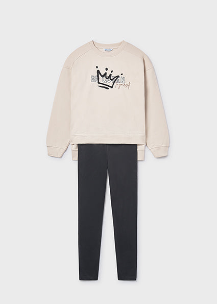 Blouse and leggings set for girls MAYORAL