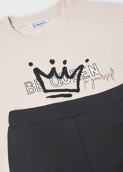 Blouse and leggings set for girls MAYORAL