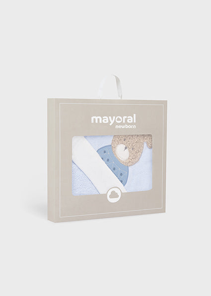 Mayoral baby hooded towel