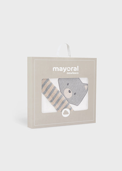 Mayoral baby hooded towel
