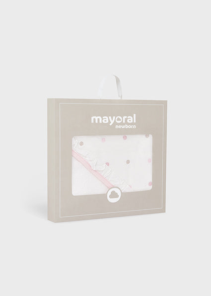 Бебешка хавлия с качулка Mayoral