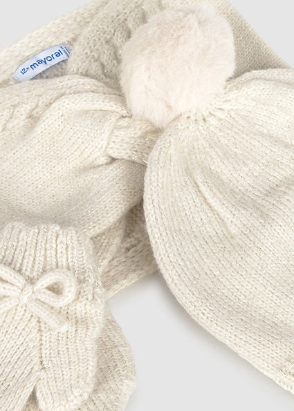 Mayoral hat, scarf and gloves set