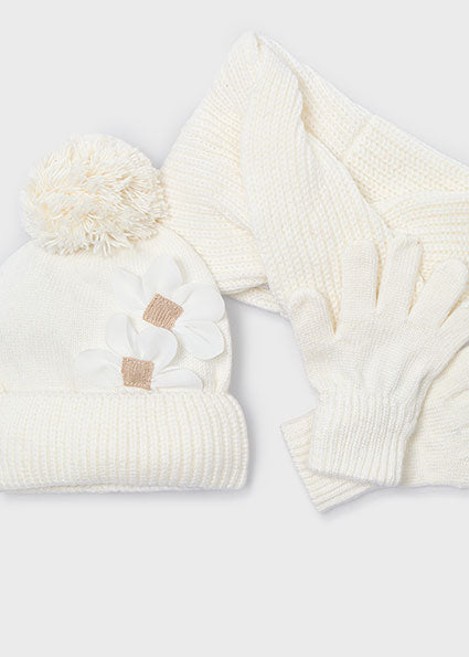 Комплект от шапка, шал и ръкавици Mayoral
