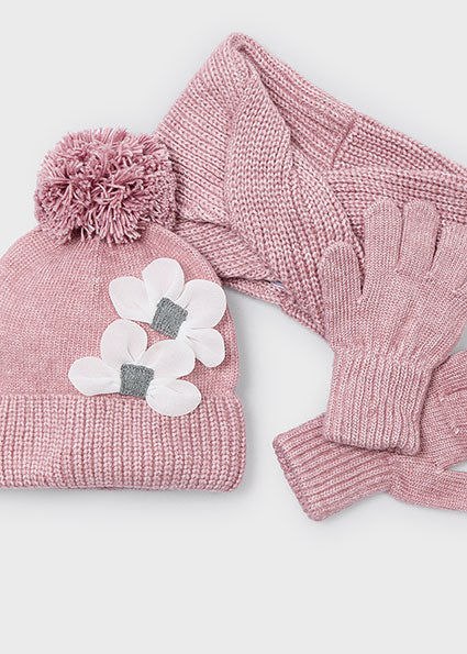 Mayoral hat, scarf and gloves set