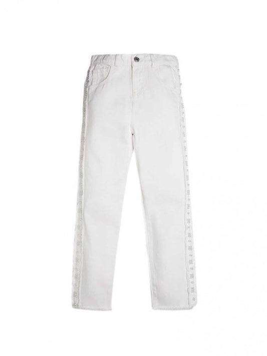 Панталон за момиче в бяло Guess