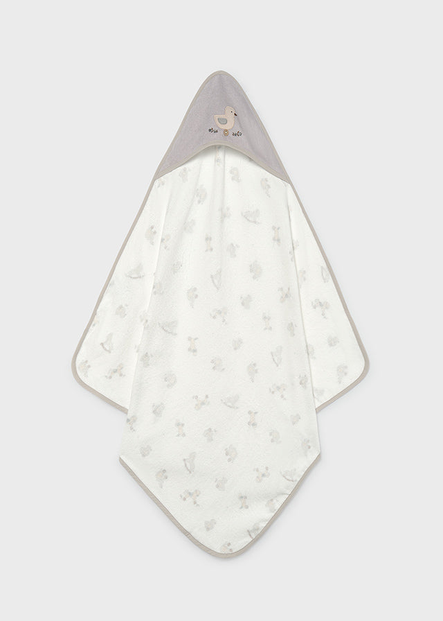 Хавлия за бебе MAYORAL, цвят светлосив
