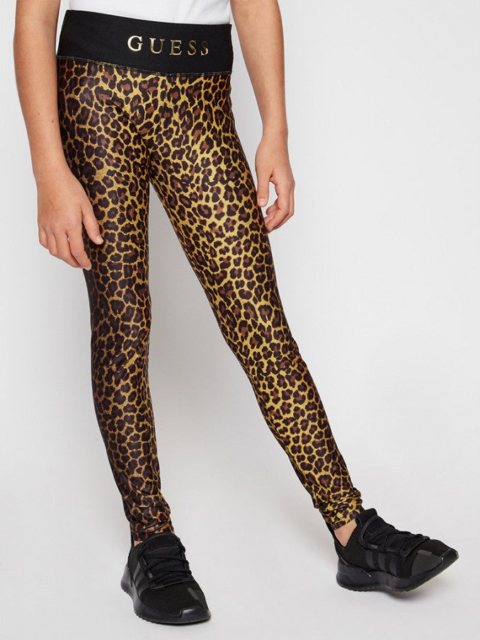 Guess children's animal print leggings