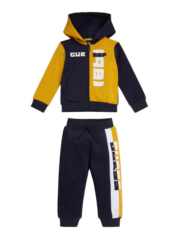 Комплект от суичър и спортен панталон за момче Guess