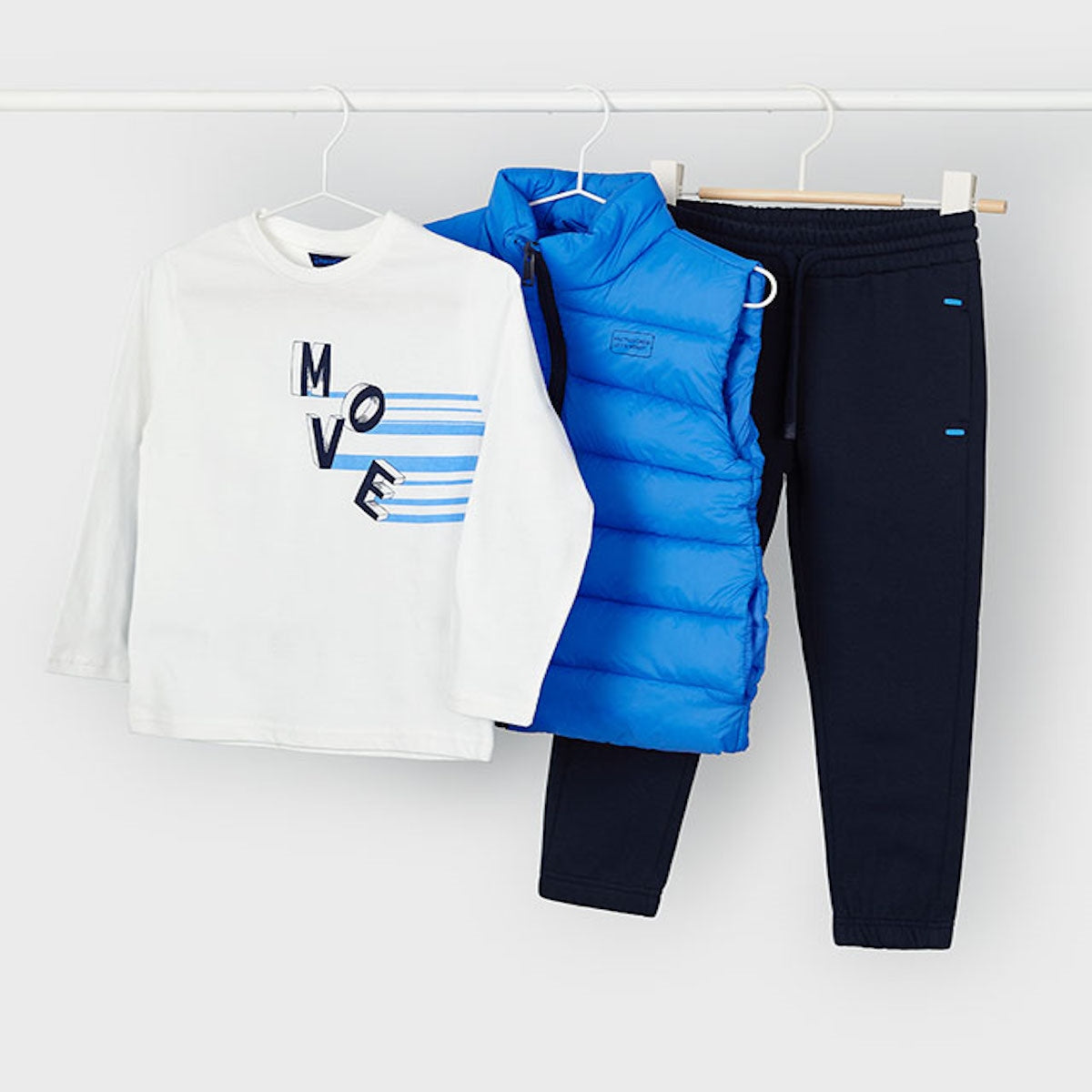 Three-piece sports set for boys MAYORAL