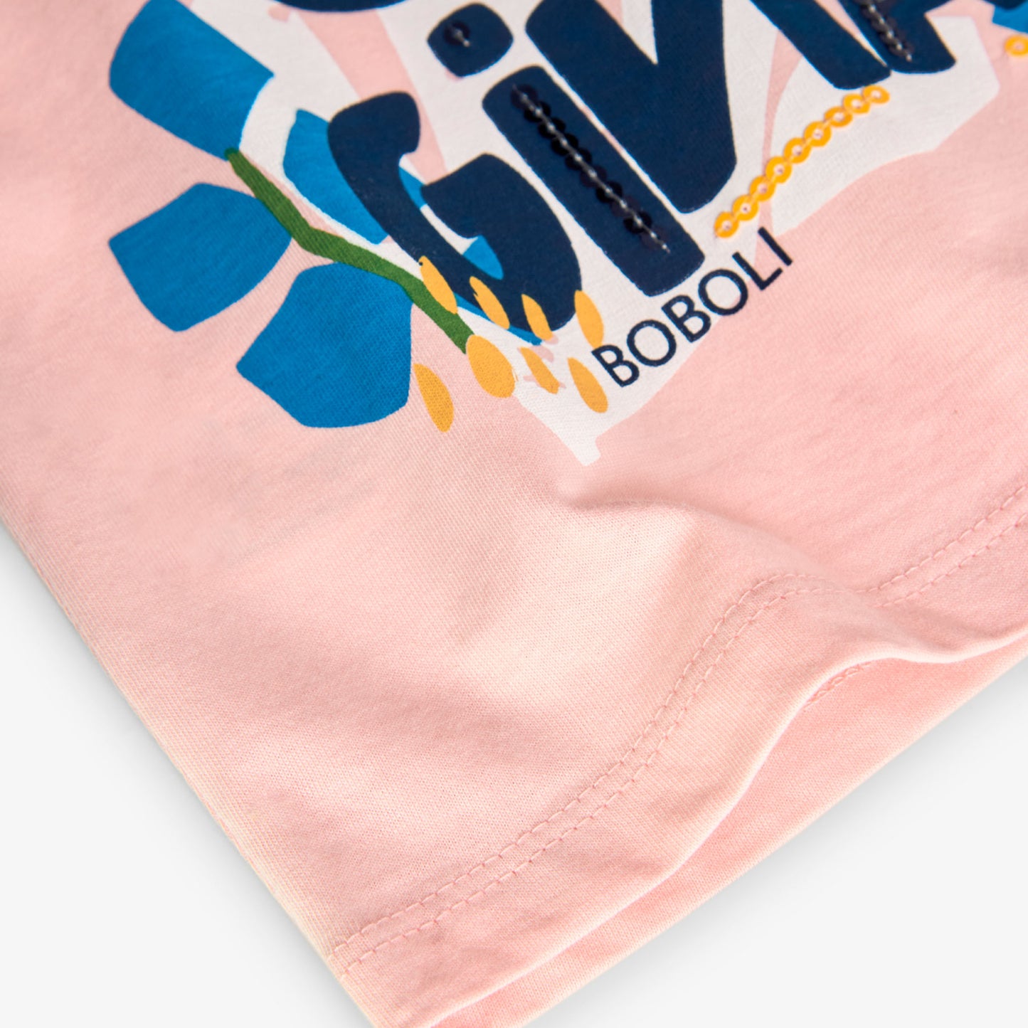 Тениска за момиче в розово Boboli