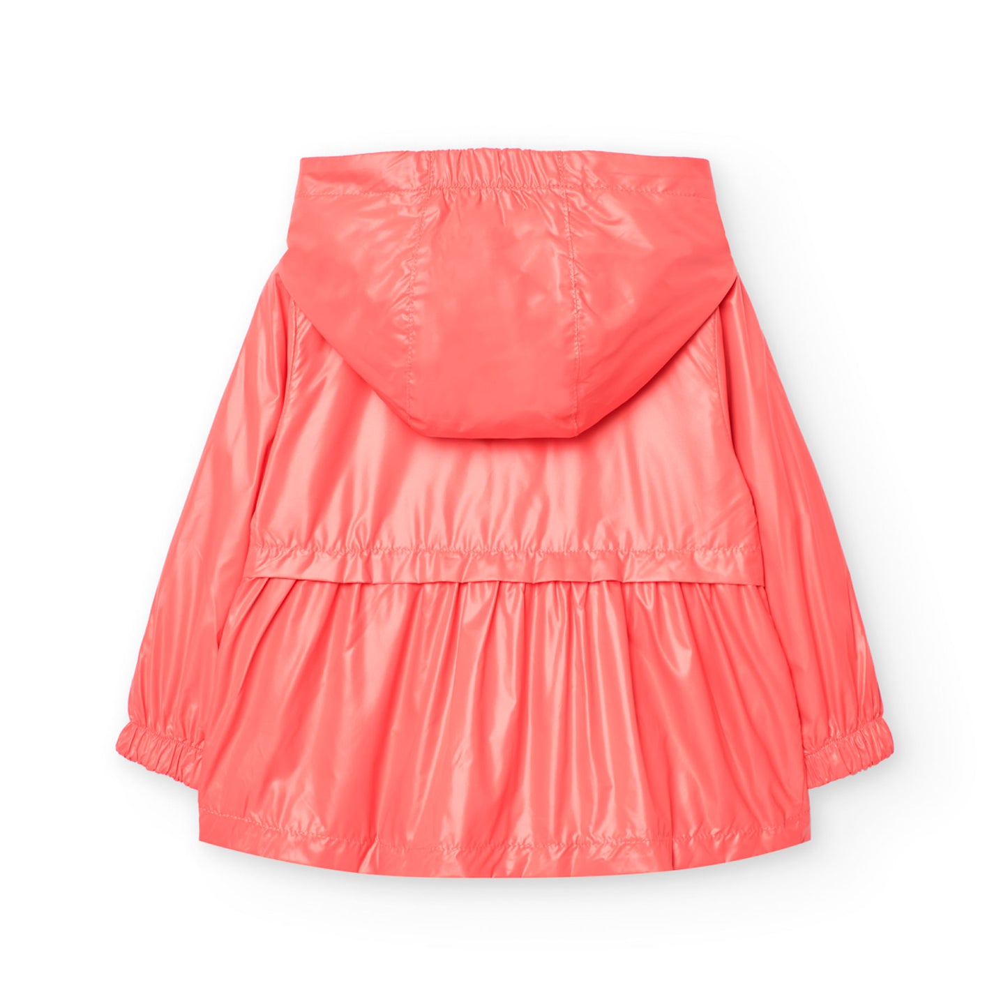 Двулицево яке с качулка и разкроена долна част за момиче Boboli