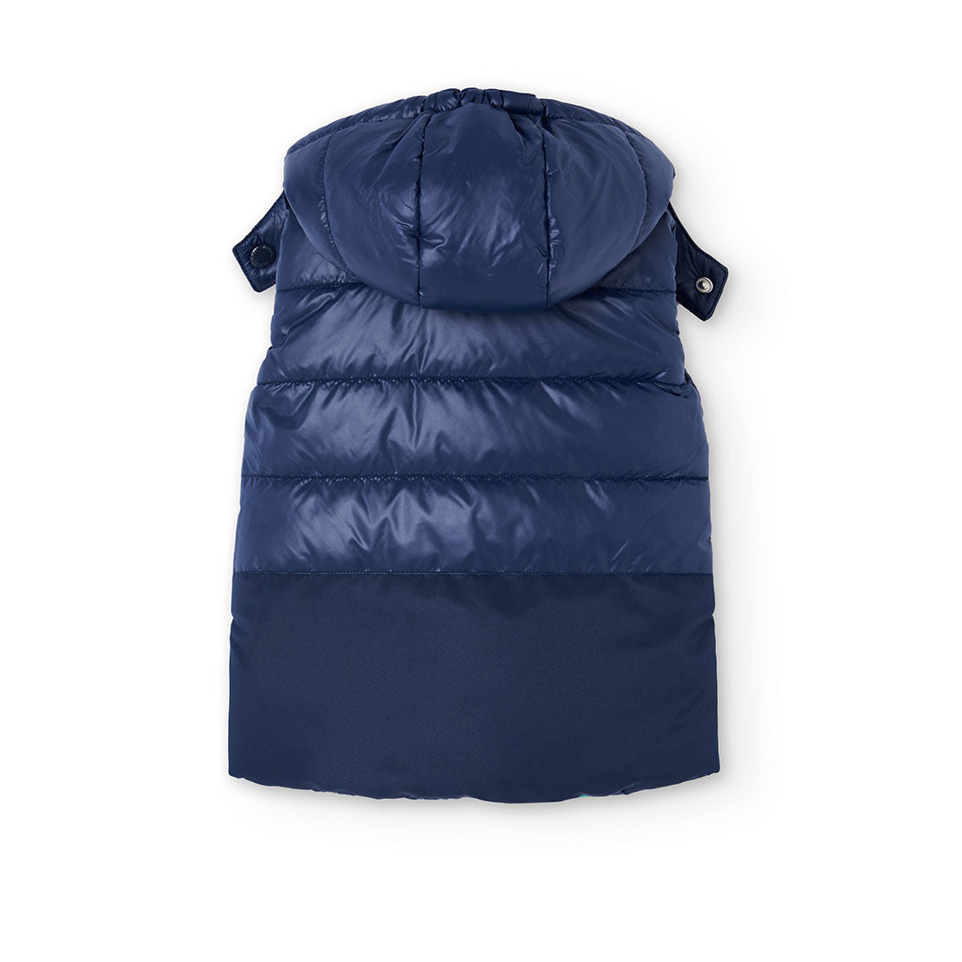 Double-faced vest for girl BOBOLI