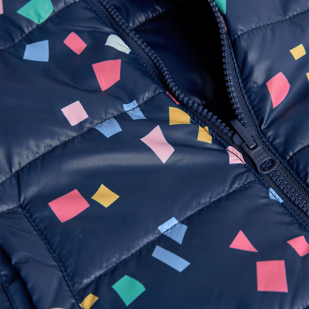 Double-faced vest for girl BOBOLI