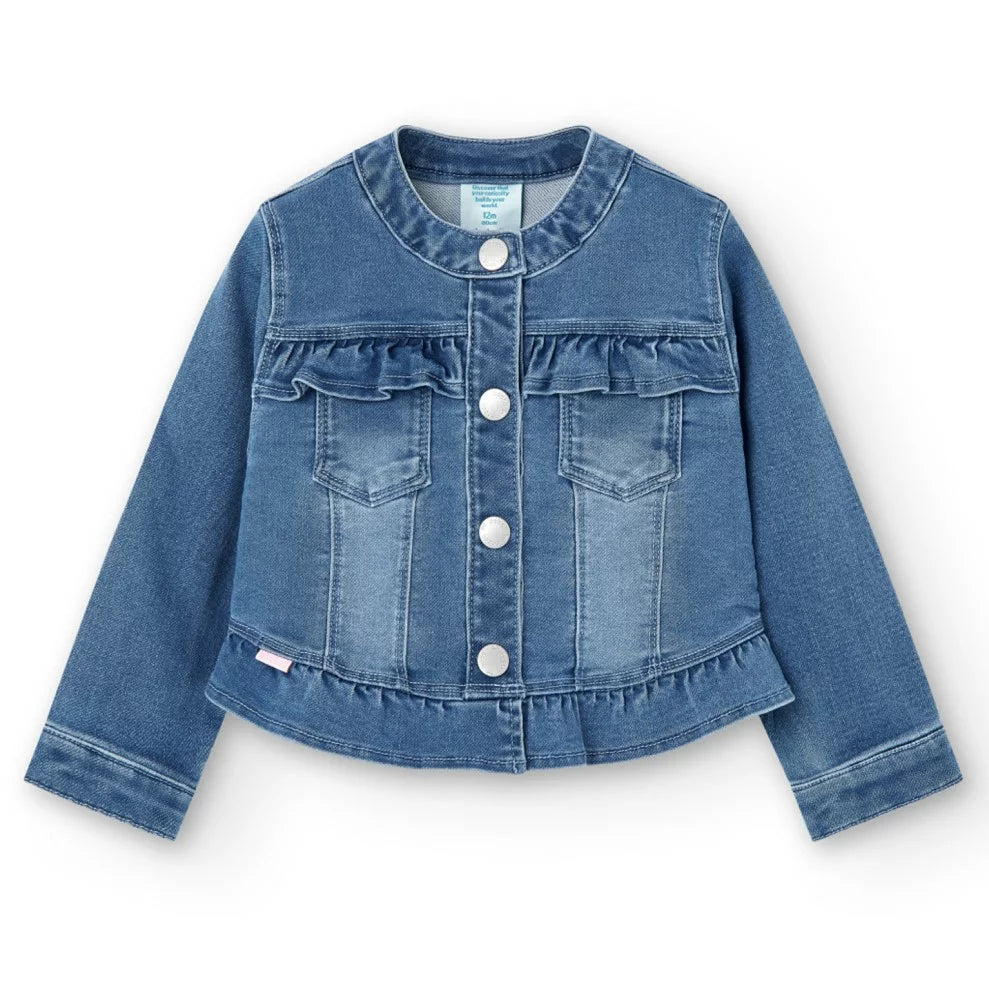 Boboli denim jacket for girls