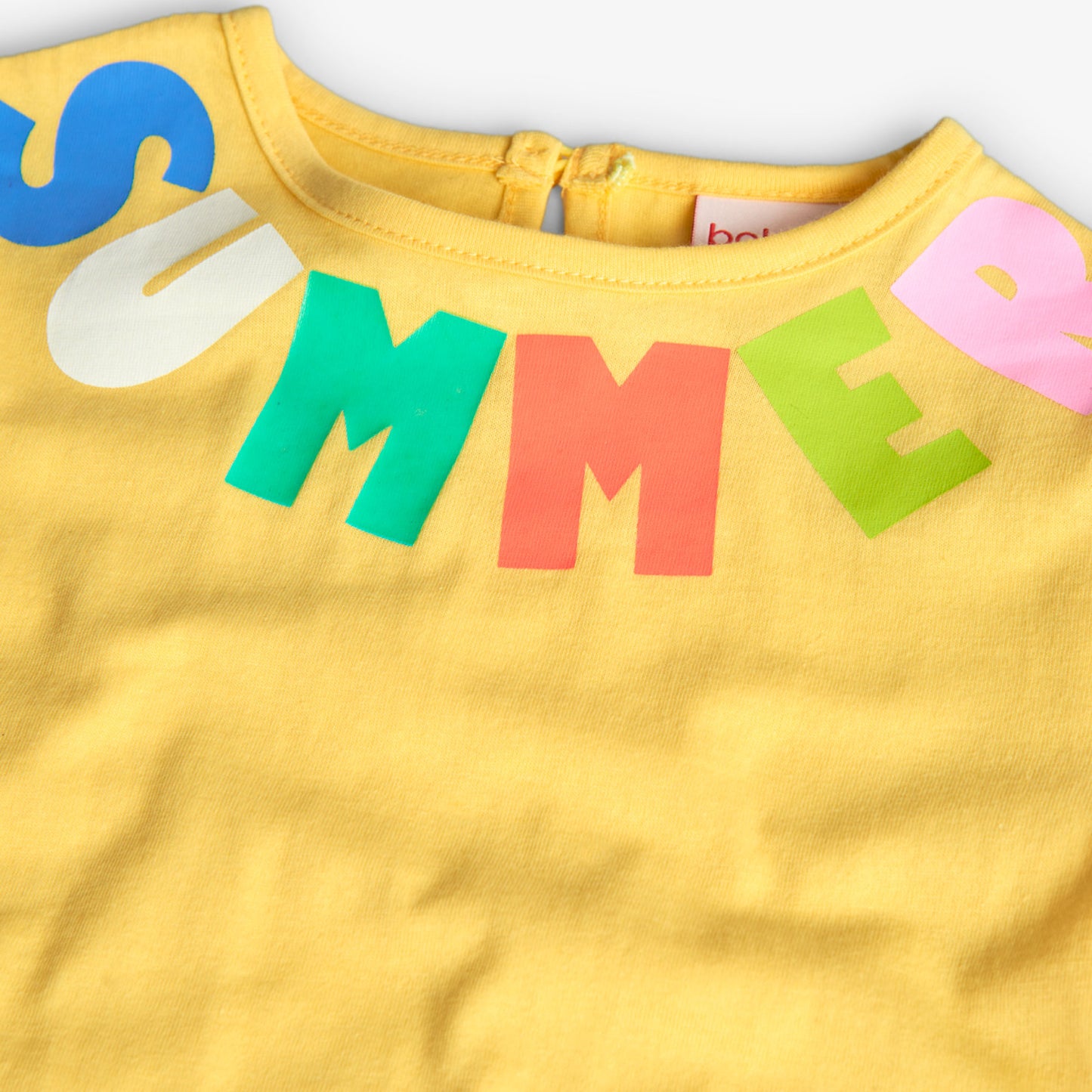 Тениска за момиче в жълто Boboli