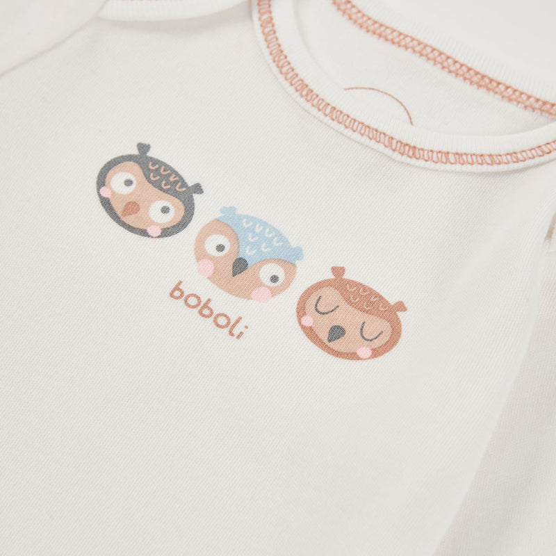 Комплект 2 бодита за бебе момче BOBOLI