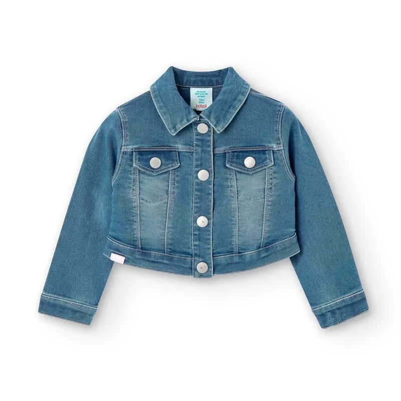 Boboli denim jacket for girls