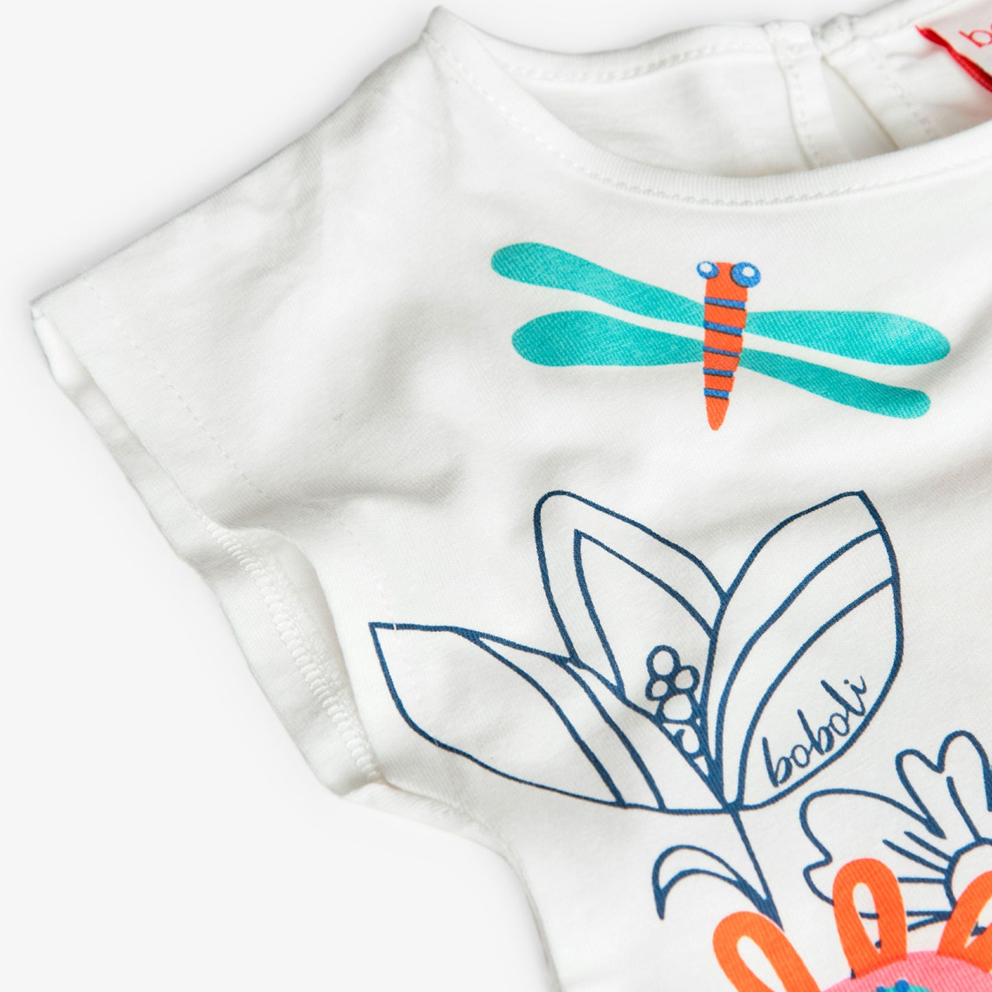 Girl's dress in white Boboli