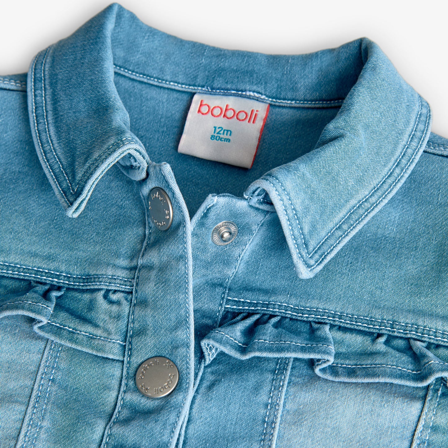 Boboli denim jacket for girls
