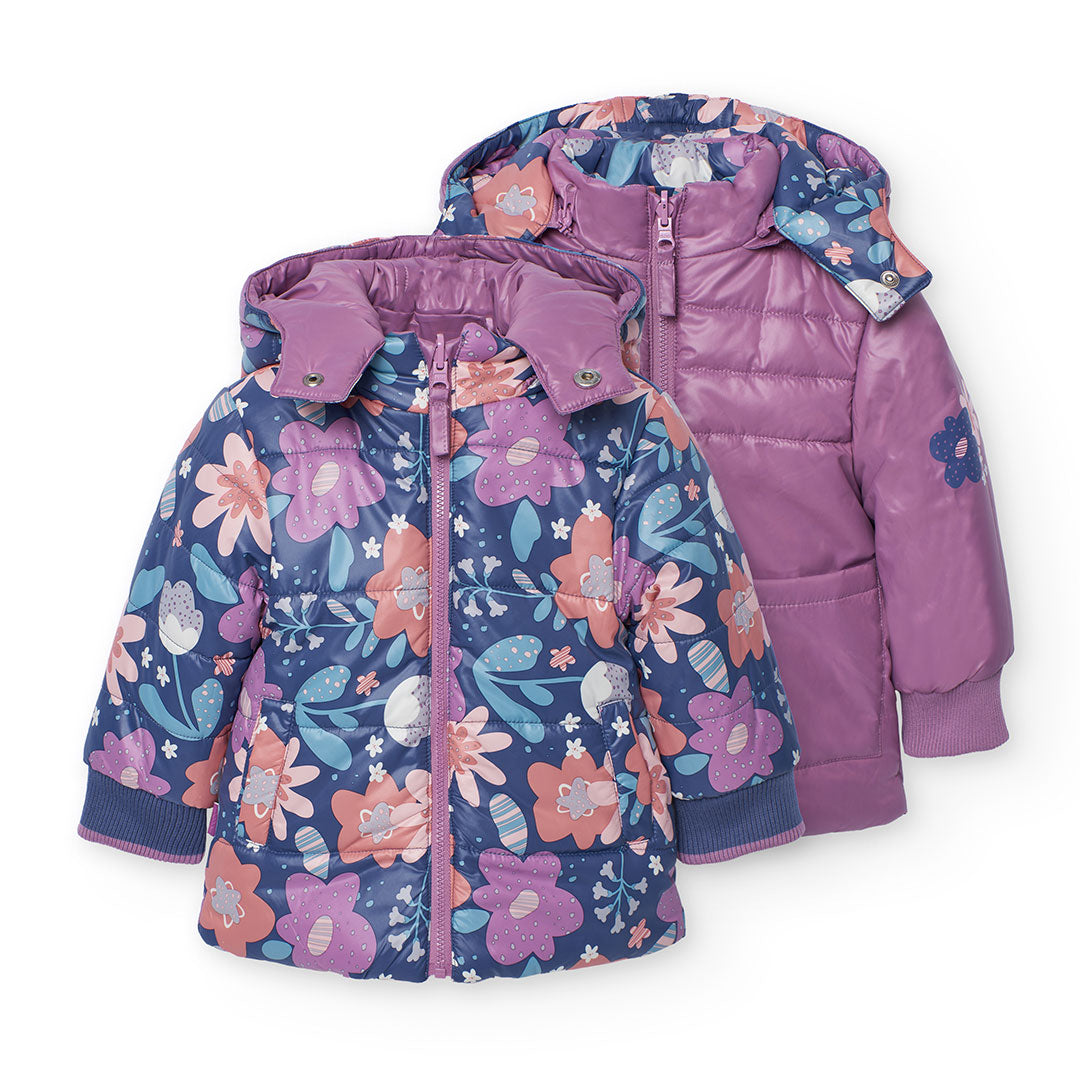 Reversible jacket for girl BOBOLI