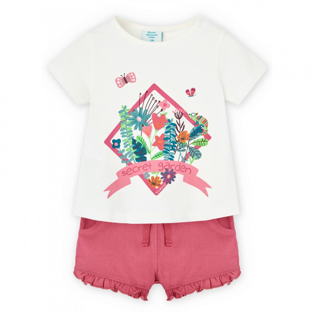 Two-piece set for girls BOBOLI