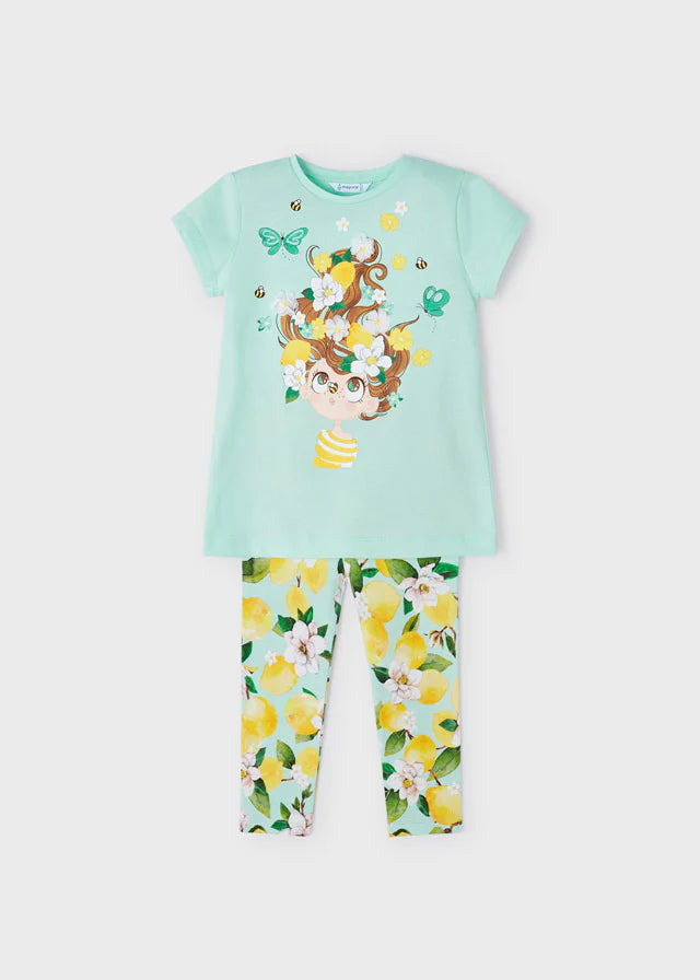 Two-piece girl's set MAYORAL