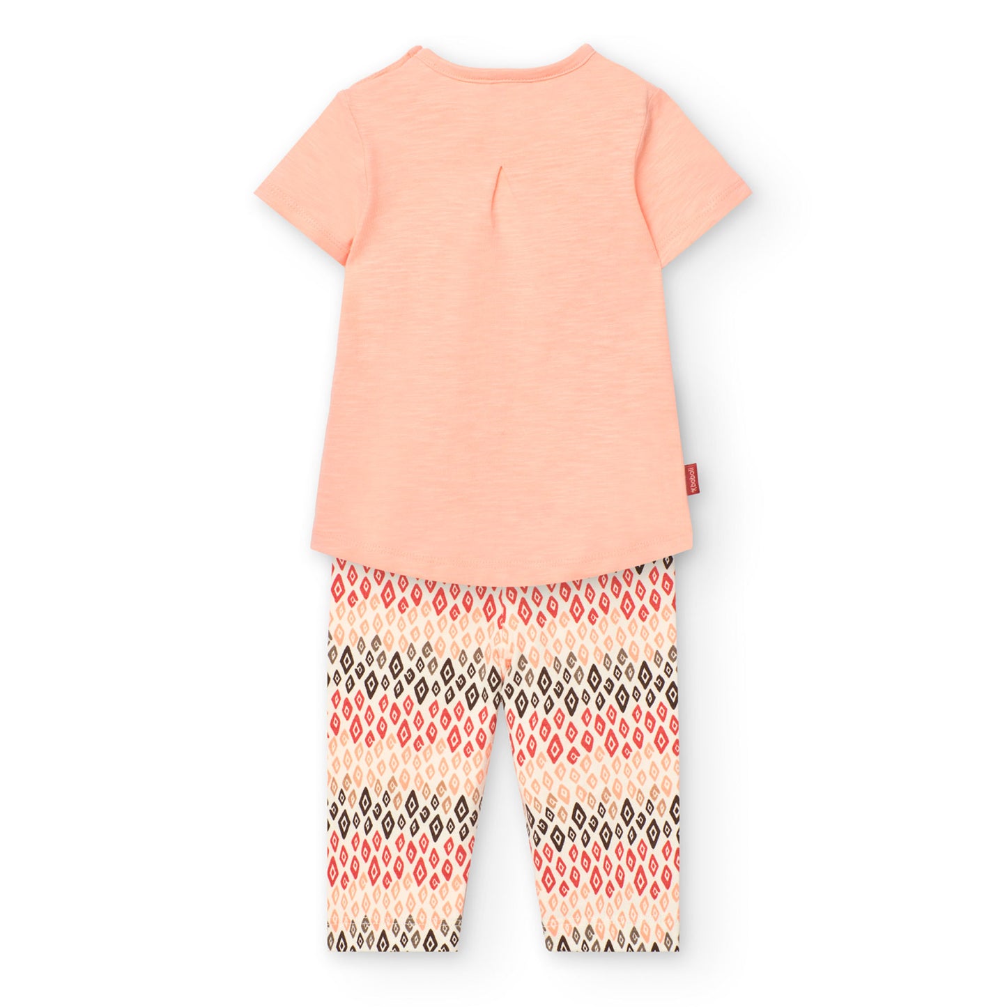 Комплект за момиче тениска и клин Boboli