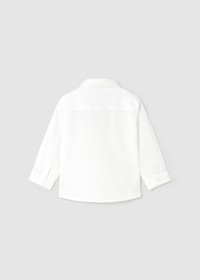 Cotton shirt with bow tie MAYORAL
