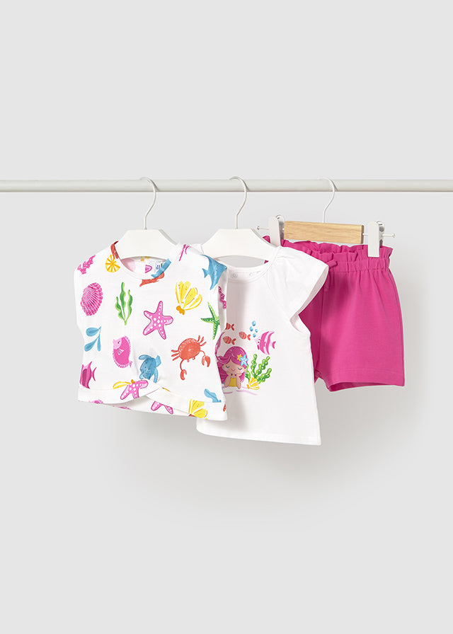 Three-piece girl's set MAYORAL