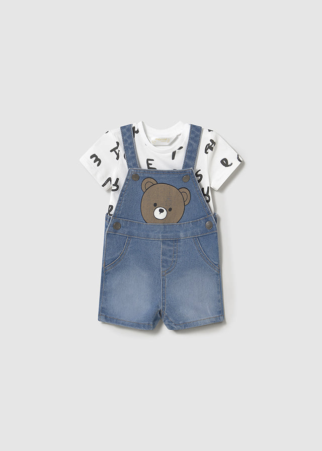 Boy's jumpsuit and T-shirt set MAYORAL