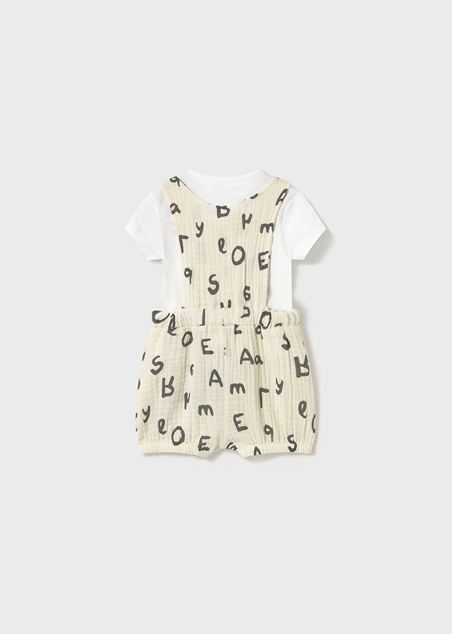 Boy's jumpsuit and T-shirt set MAYORAL