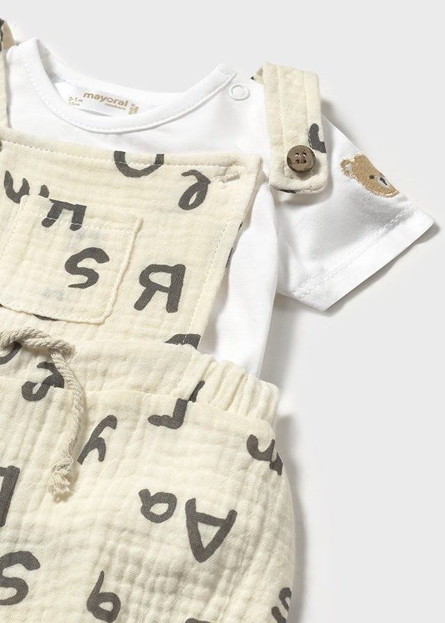 Boy's jumpsuit and T-shirt set MAYORAL