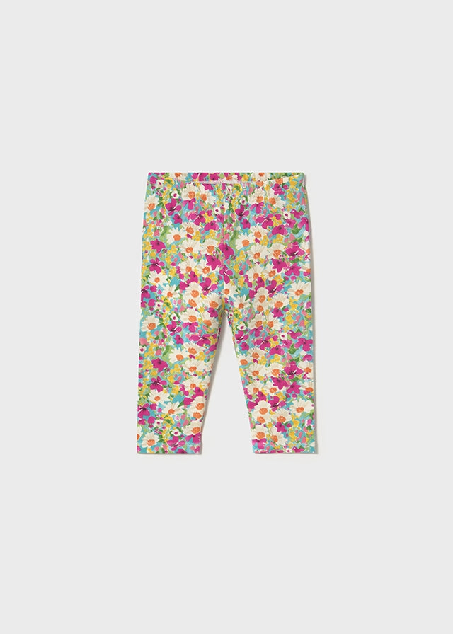 Mayoral baby print seven-eighths leggings