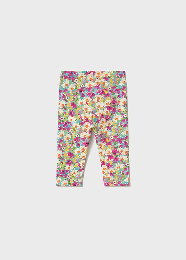 Mayoral baby print seven-eighths leggings