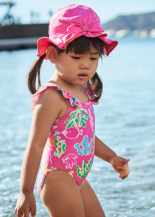 One-piece swimsuit for girl MAYORAL