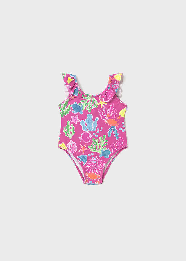 One-piece swimsuit for girl MAYORAL