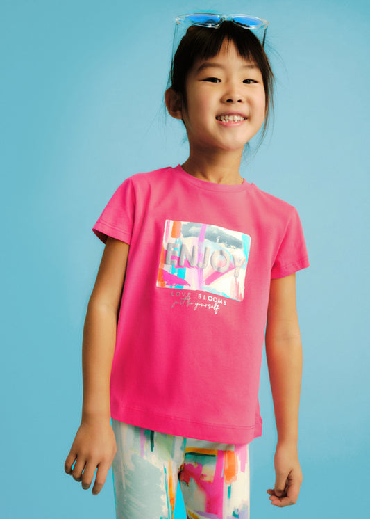 Mayoral girl's printed t-shirt